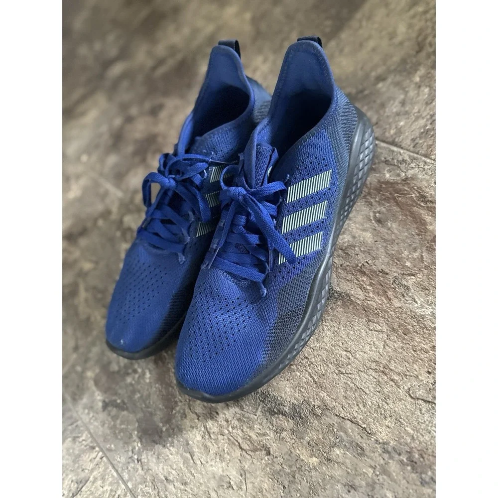 Adidas  Fluidflow 2.0 Victory Blue‎ & Black Men's Size 11 Running Shoes G58106